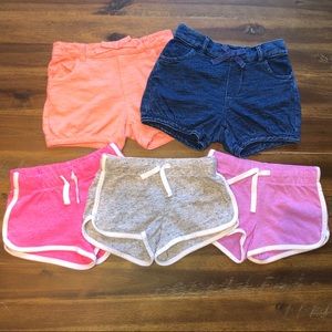 OshKosh B’gosh Girls 2T Shorts Bundle